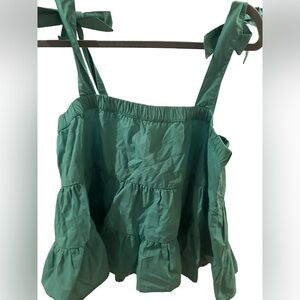 American eagle tank top size M green